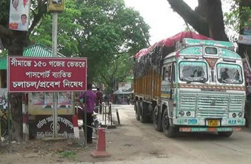 হিলি স্থলবন্দরে আমদানি-রপ্তানি বন্ধ