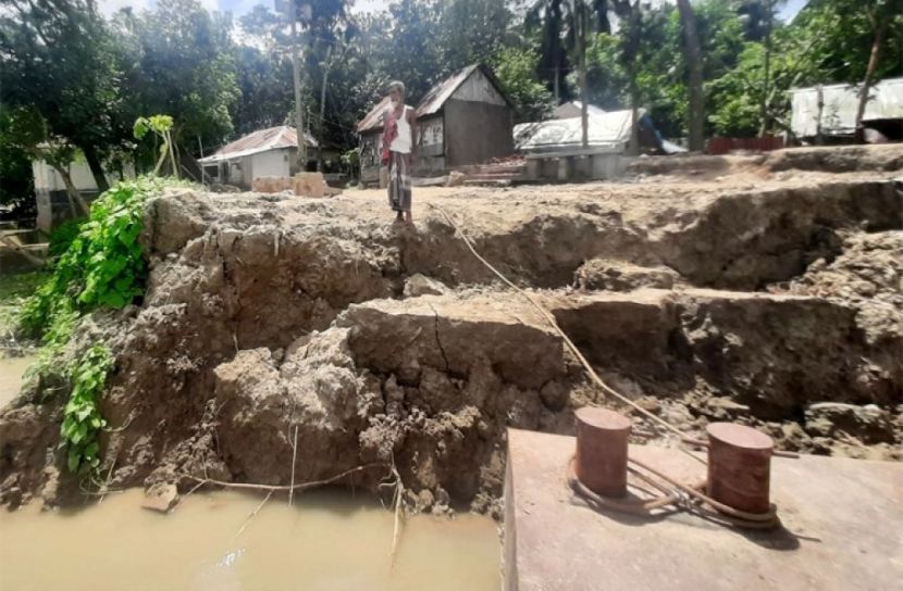 সন্ধ্যা নদীর ১৬ পয়েন্টে ভাঙন