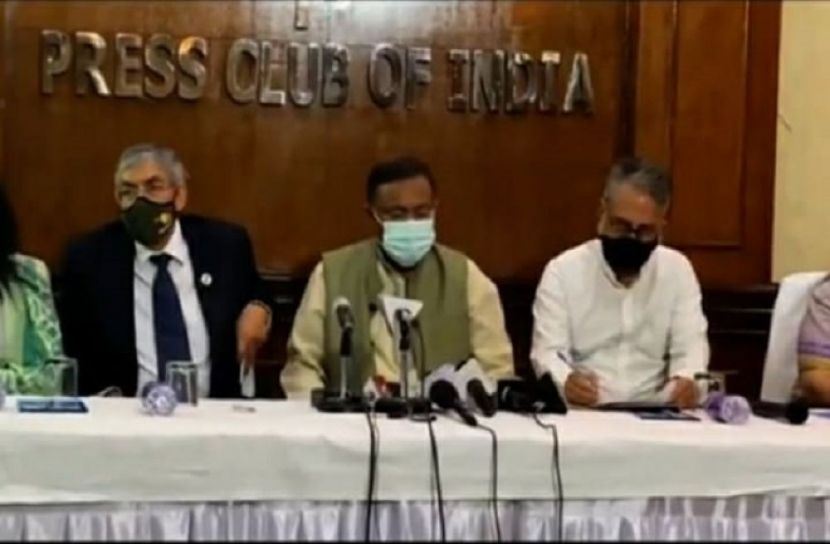 প্রেসক্লাব অভ ইন্ডিয়াতে বঙ্গবন্ধু কর্নার উদ্বোধন 