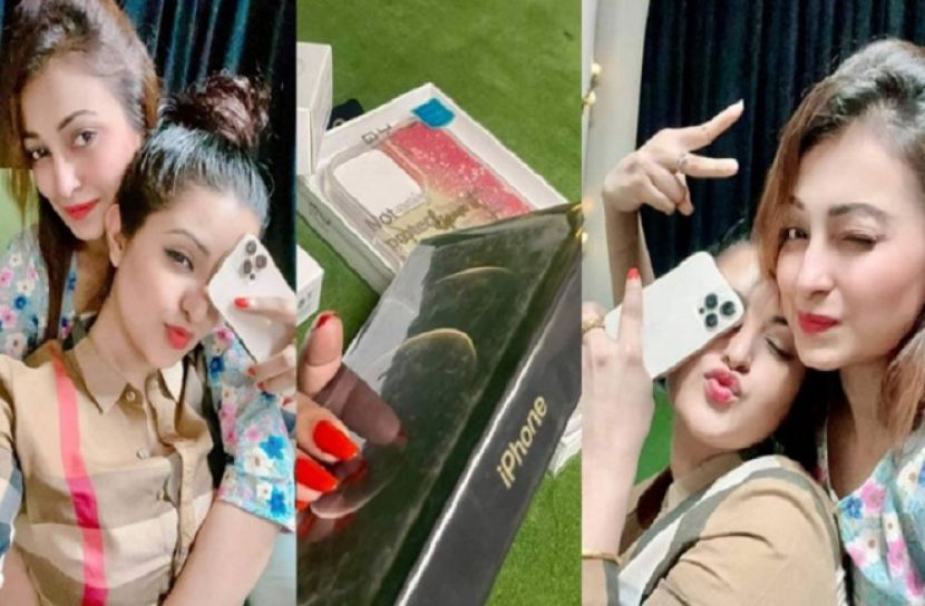 আইফোন পেলেন পরীমণি