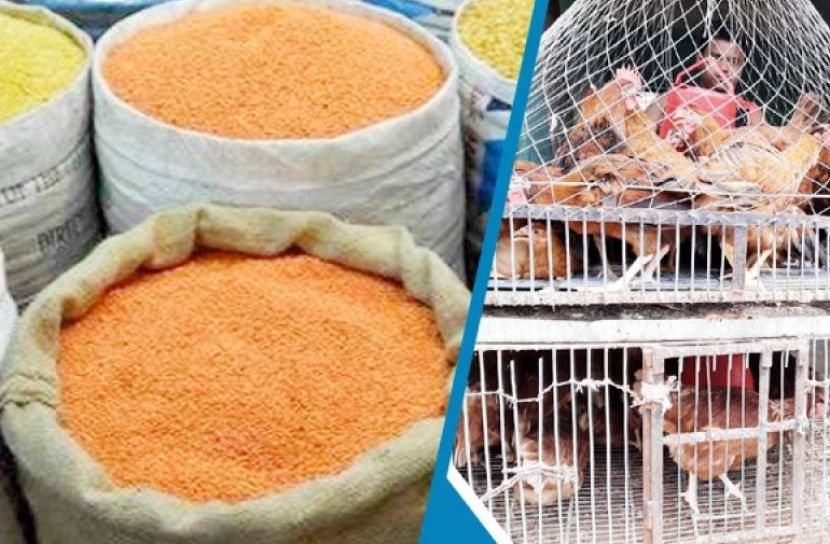 দাম বেড়েছে ডাল-মুরগির