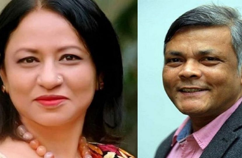 জাতীয় প্রেসক্লাবের সভাপতি ফরিদা ইয়াসমিন ও সাধারণ সম্পাদক ইলিয়াস খান