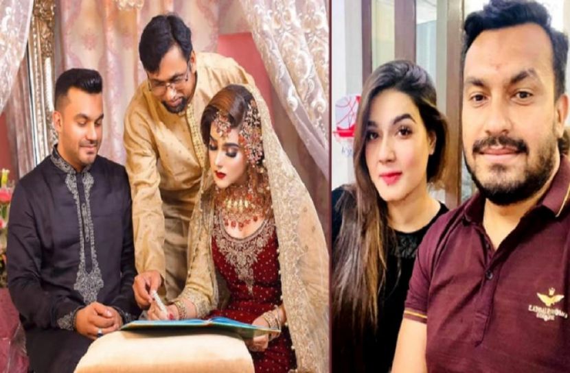 স্বামীকে নিয়ে রাজশাহীতে মাহি