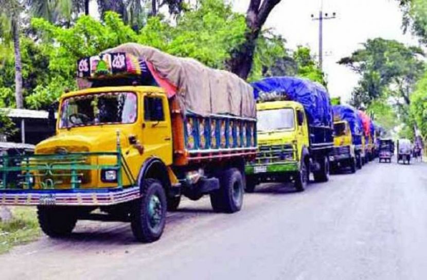 ট্রাক-লরির ৪৮ ঘণ্টা কর্মবিরতির হুমকি
