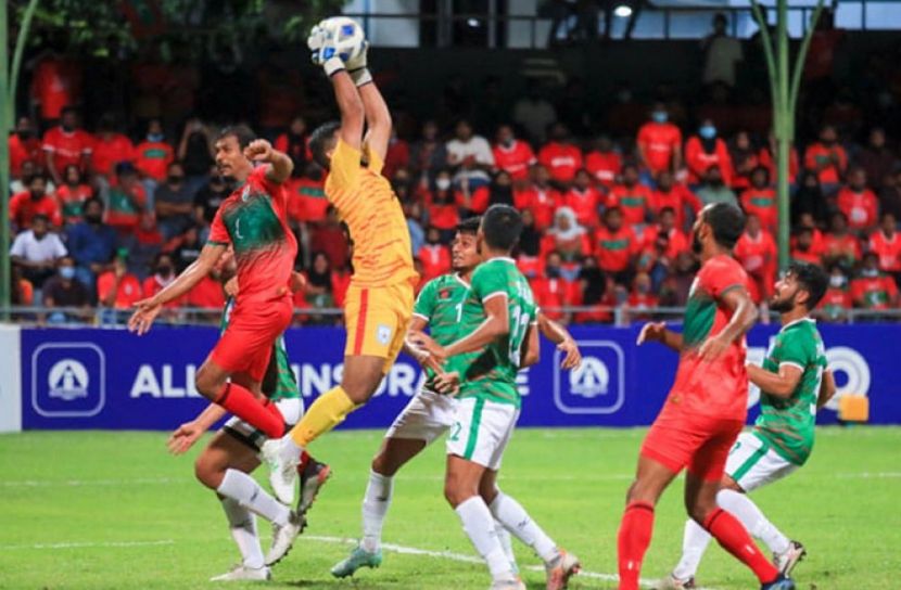 মালদ্বীপের কাছে হারল বাংলাদেশ