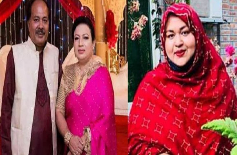নৌকার প্রার্থী পিতা-মাতা-মেয়ে