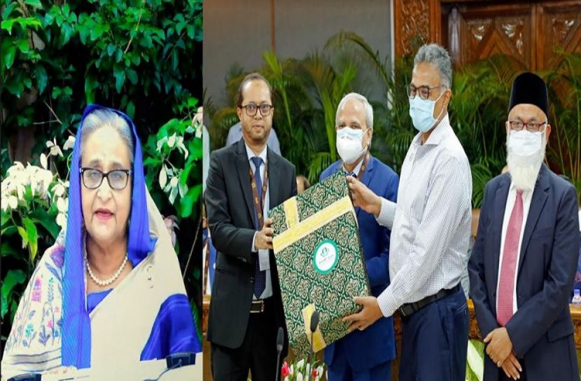 প্রধানমন্ত্রীর ত্রাণ ভান্ডারে ইসলামী ব্যাংকের ২ লাখ কম্বল প্রদান