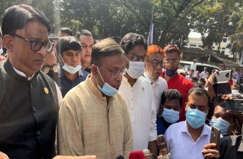 বিএনপি ষড়যন্ত্র ও অস্ত্রের শক্তিতে বিশ্বাসী