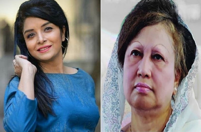 এলিনা শাম্মী ও খালেদা জিয়া