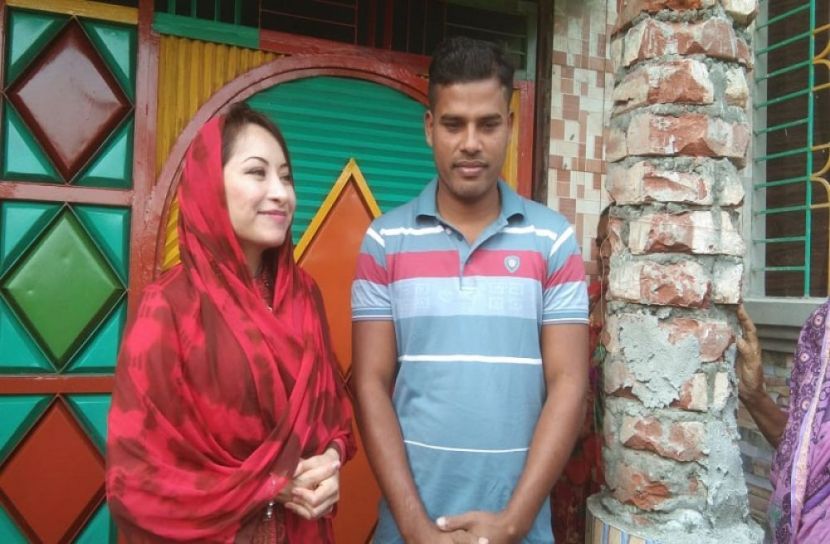 প্রেমের টানে মেক্সিকান তরুণী বাংলাদেশে