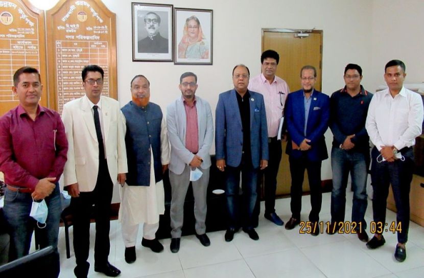 ড্যাপ এর বিষয়ে প্রকল্প পরিচালকের সাথে রিহ্যাব এর বৈঠক
