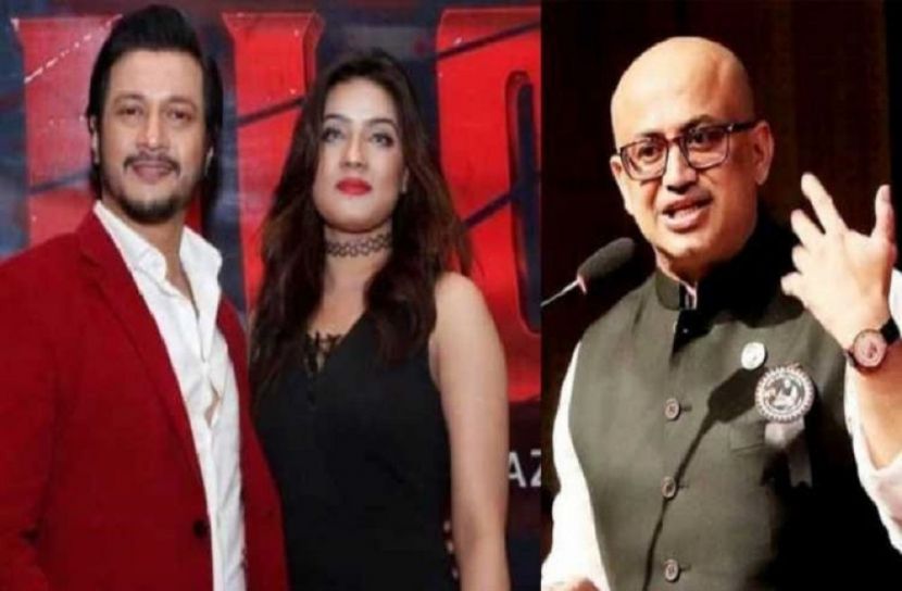 র‍্যাব সদর দফতরে চিত্রনায়ক ইমন