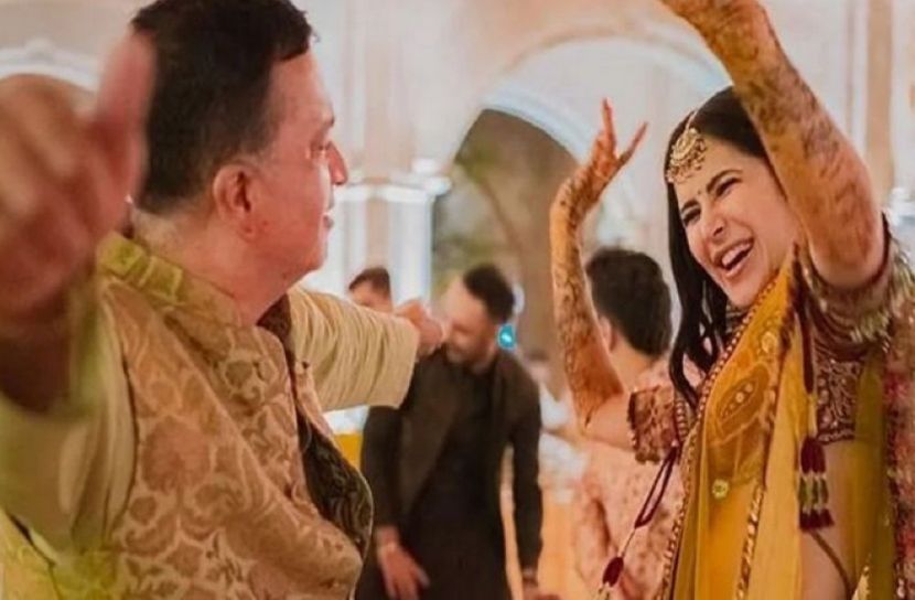 শ্বশুরের সঙ্গে নাচলেন ক্যাটরিনা