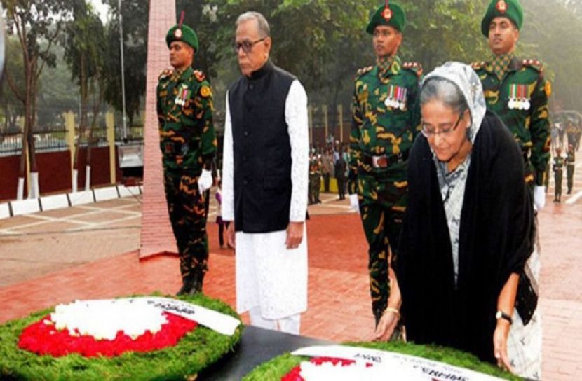 বুদ্ধিজীবী দিবসে রাষ্ট্রপতি ও প্রধানমন্ত্রীর শ্রদ্ধা