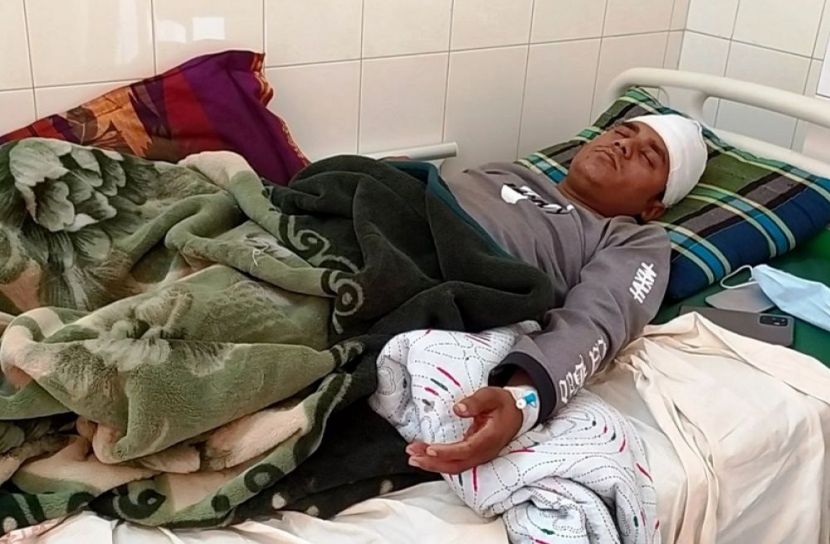 রাজৈর পৌর ছাত্রলীগের সভাপতিকে কুপিয়ে জখম