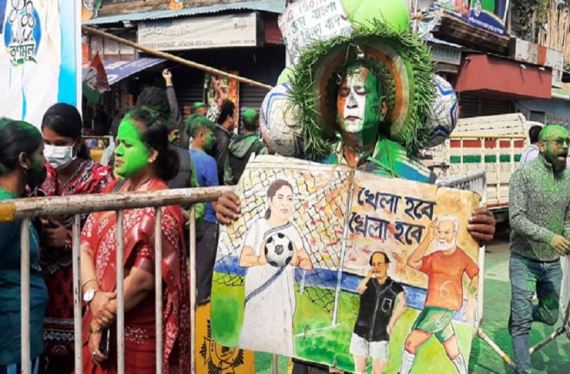 তৃণমূলের দখলে কলকাতা 