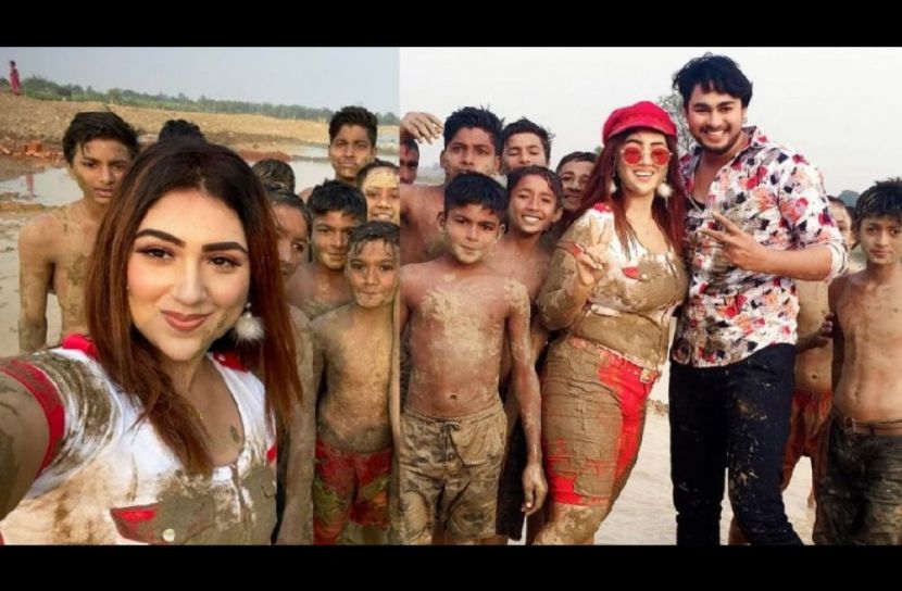 শুটিংয়ে গিয়ে কাদা মাখামাখি, অসুস্থ নায়ক-নায়িকা