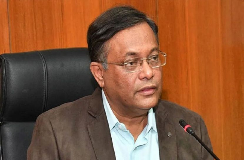 তথ্য ও সম্প্রচারমন্ত্রী এবং আওয়ামী লীগের যুগ্ম সাধারণ সম্পাদক ড. হাছান মাহমুদ