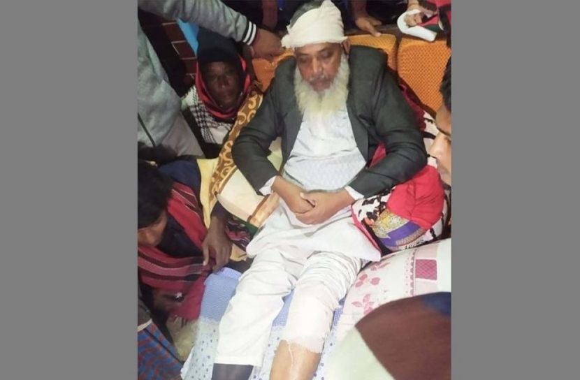 চেয়ারম‌্যান প্রার্থীর মাথা ফাটি‌য়ে দিয়েছেন আরেক স্বতন্ত্র প্রার্থী