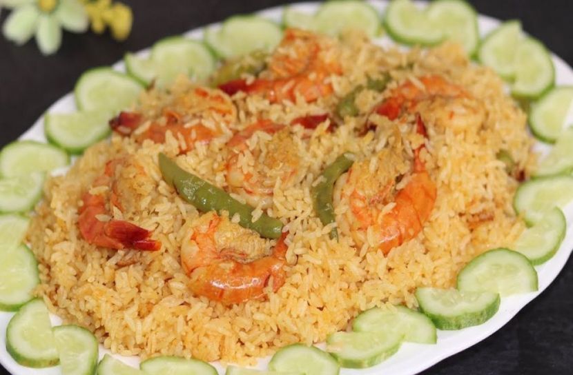 চিংড়ি পোলাও