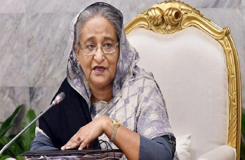 ছবি: প্রধানমন্ত্রী শেখ হাসিনা।