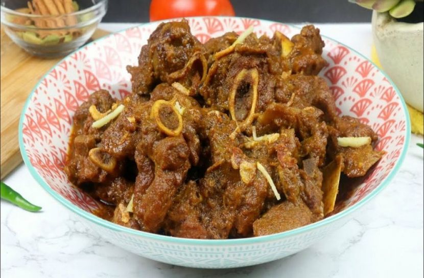 খাসির কষা মাংস