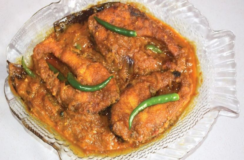 রুই মাছের কালিয়া