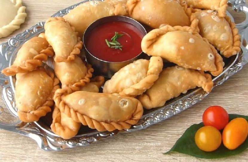 মাংসের পুলি পিঠা