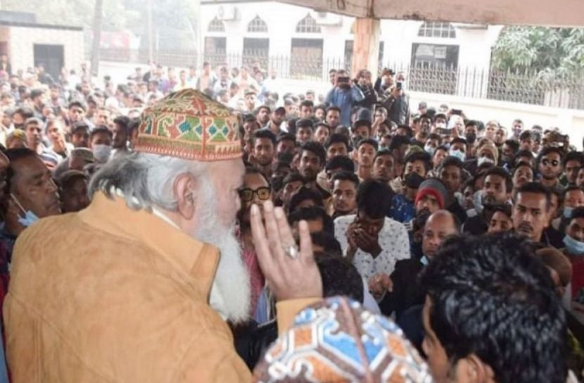 মুন্সিগঞ্জে থানা ঘেরাও 