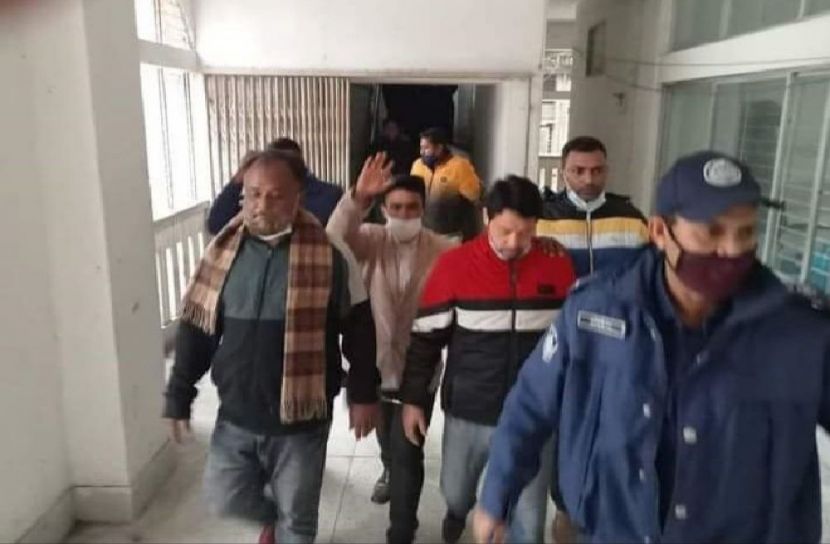 ব্যাংক ভাংচুর মামলায় বিএনপির ৬ নেতাকর্মীর জেল