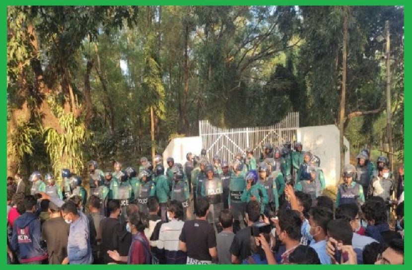 শাবি ভিসির বাসভবনের বিদ্যুৎ সংযোগ বিচ্ছিন্ন