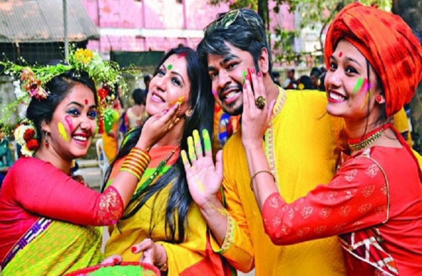 প্রকৃতিতে বসন্তের আগমনী বার্তা