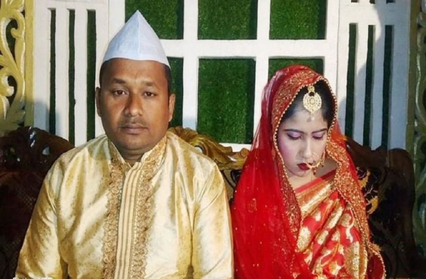 বর-খোকন ও কনে-ইয়াসমিন ( নোয়াখালী)