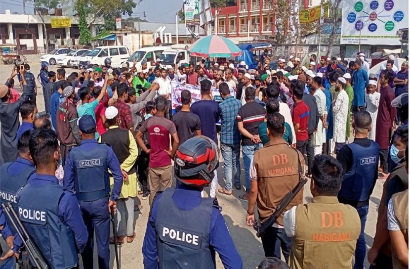 আবারও উত্তাল শায়েস্তাগঞ্জ