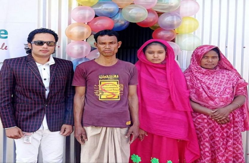 নতুন ঘরে উঠলো ১৭ বছর গর্তে থাকা সেই দম্পতি
