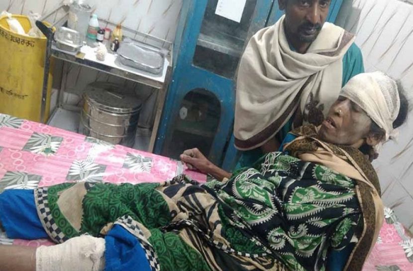 ঝালকাঠিতে বৃদ্ধ নারীর উপর হামলা