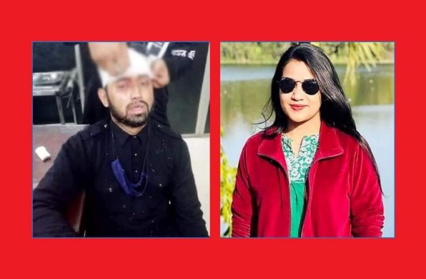 ছাত্রলীগ নেতাকে মেরে রক্তাক্ত করলো নেত্রী