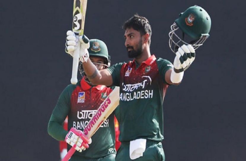 লিটনের সেঞ্চুরিতে রানের পাহাড়ে বাংলাদেশ