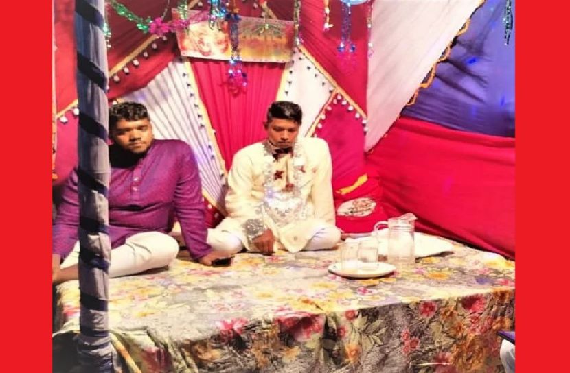 বর ও কনে ফেলে পালালেন স্বজনেরা