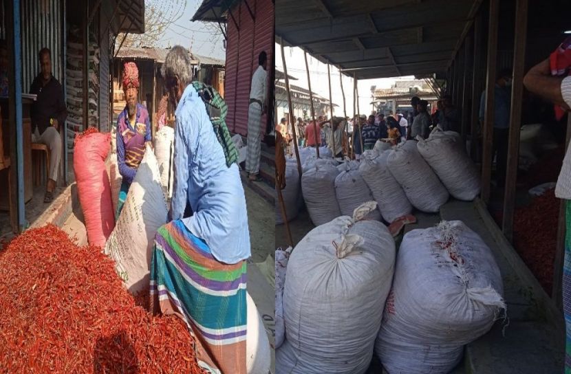 মুন্সীগঞ্জের ঐতিহ্যবাহী মরিচের হাট।