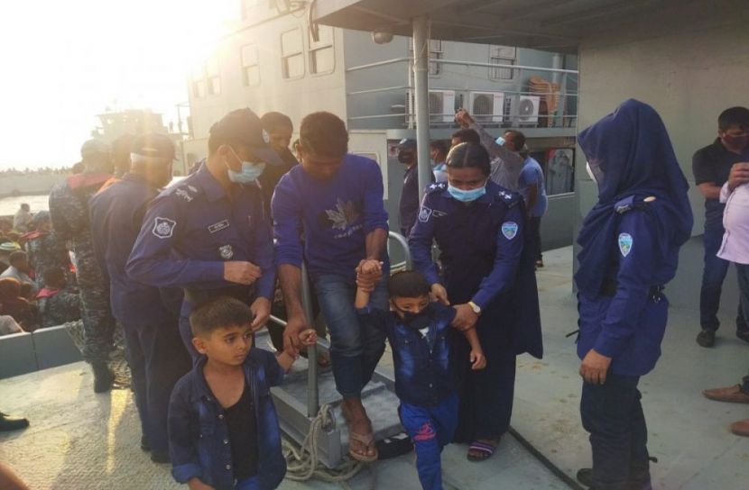 ভাসানচরে পৌঁছালো আরও ২৯৮৪ রোহিঙ্গা
