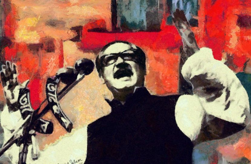 স্বাধীনতার স্থপতি জাতির জনক বঙ্গবন্ধু শেখ মুজিবুর রহমান  (ছবি: সংগৃহীত)