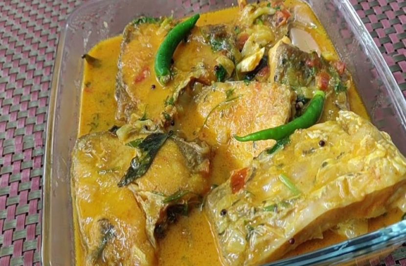 নারকেল দুধে কাতলা