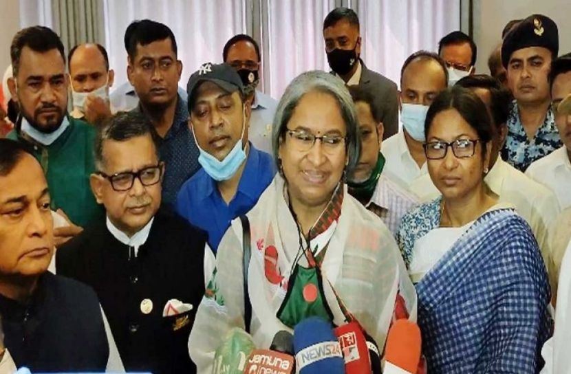 বিদ্যালয়ে বই পৌঁছেনি তথ্য সঠিক নয়। শিক্ষামন্ত্রী ডা. দিপু মনি