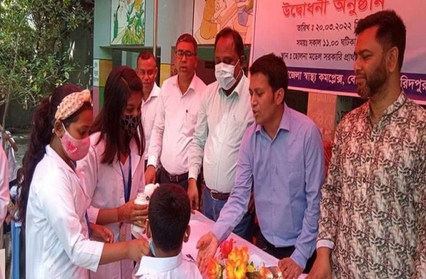 বোয়ালমারীতে জাতীয় কৃমি নিয়ন্ত্রণ সপ্তাহের উদ্বোধন