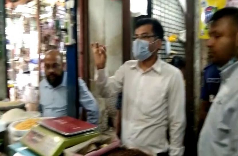 সৈয়দপুরে ভোক্তা অধিকার সংরক্ষণ অধিদপ্তরের অভিযান