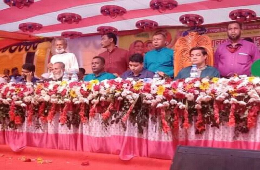 সাংসদ জ্যাকবকে গণসংবর্ধনা দিলো মনপুরার জনগণ