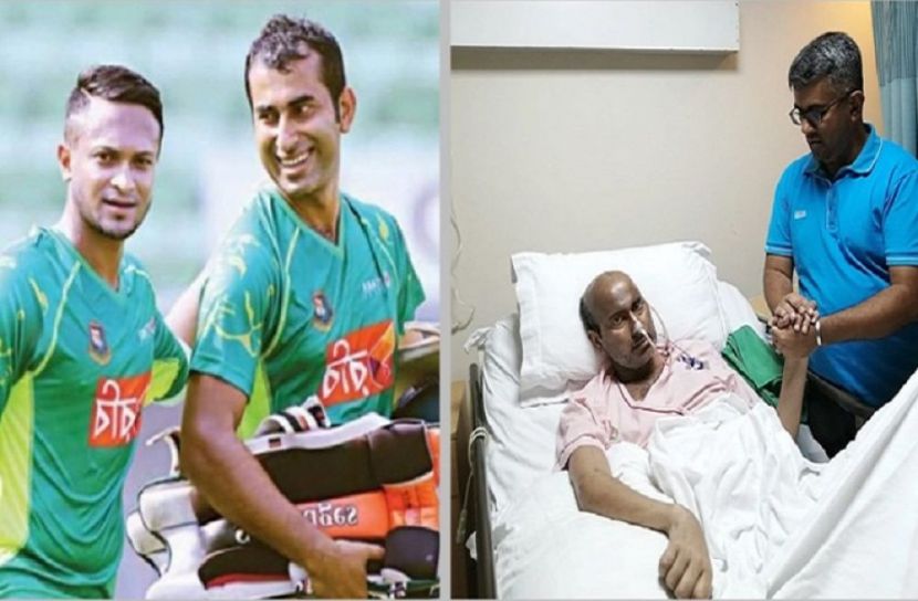 মোশাররফ রুবেলের চিকিৎসা-১৫ লাখ টাকা দিচ্ছে সাকিবের মোনার্ক মার্ট
