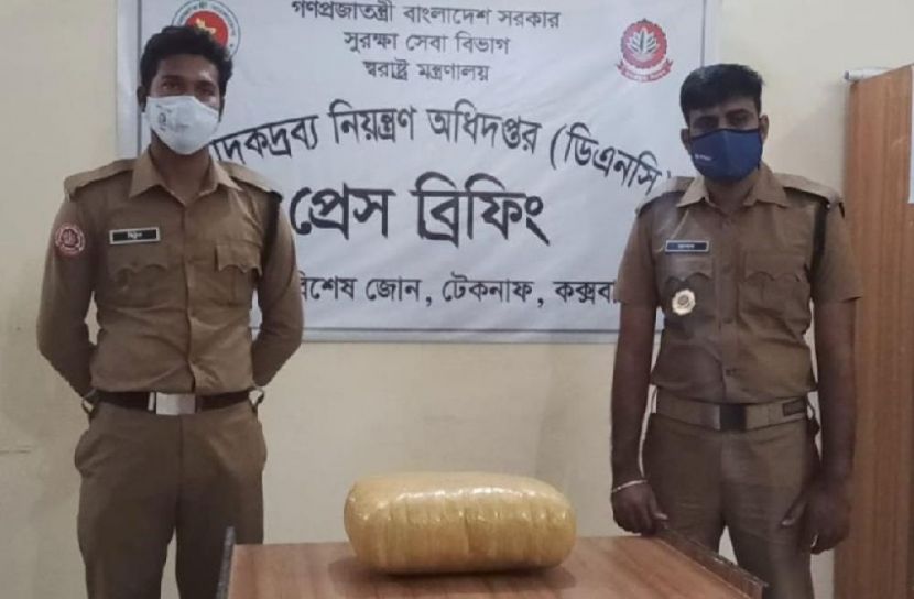 টেকনাফে ৬ কেজি গাঁজা উদ্ধার