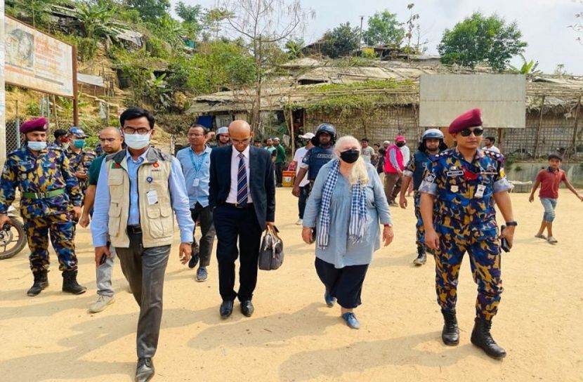 রোহিঙ্গা ক্যাম্প পরিদর্শনে যুক্তরাষ্ট্রের ৩ স্কলার